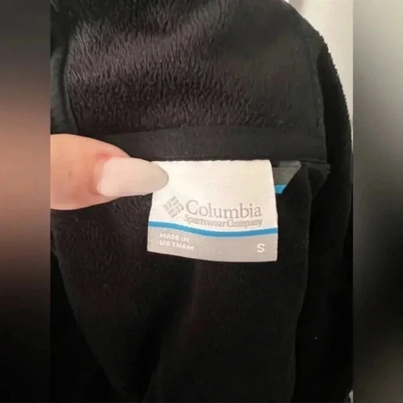 Columbia | Fleece lined  black jacket | Size S [283] - Picture 7 of 7